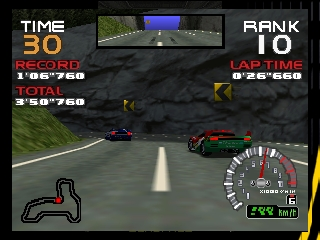 RR64 - Ridge Racer 64 (Europe) In game screenshot